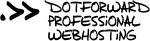 Hosted by dotforward professional webhosting